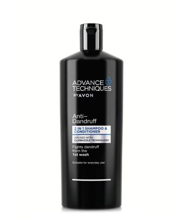 Avon Advance Techniques Anti-Dandruff 2 in 1 Shampoo and Conditioner 700 Ml.