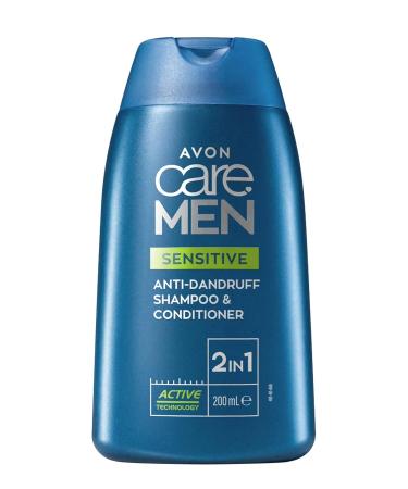Avon Care Men Sensitive 2 in 1 Anti-Dandruff Shampoo and Conditioner 200 Ml.