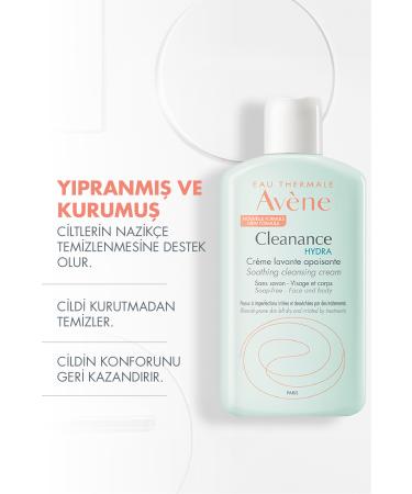 Avene CLEANANCE HYDRA Cleansing Cream for Damaged and Dry Skin 200 ml x2 - Buy Online on GoSupps.com
