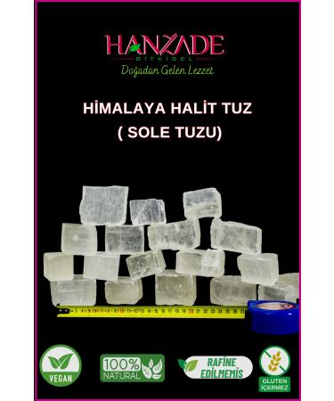 Hanzade Herbal Halite Salt Sole Salt 3 KG Transparent Clear Crystal Himalayan Halite Sole Salt - Buy Online on GoSupps.com