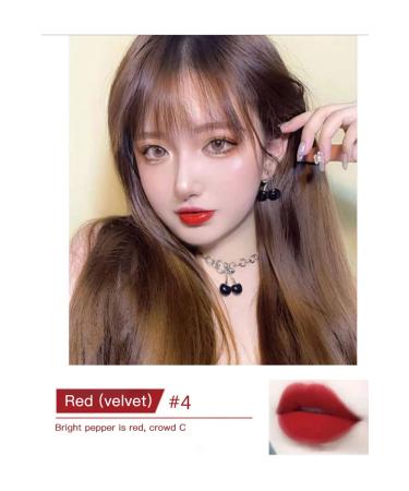 ershiQi Liquid Lipstick Long-lasting Waterproof Matte Lipstick Ershiqi Matte Velvet Matte Lip Glaze