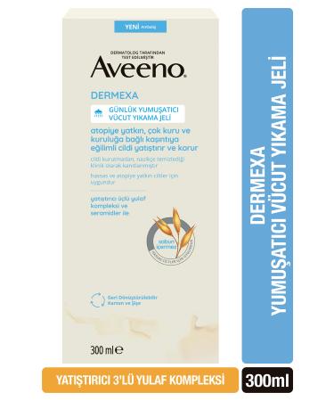 AVEENO Soothing and Protective Washing Gel for Itchy Skin Due to Dryness and Atopy Proneness 300 ml