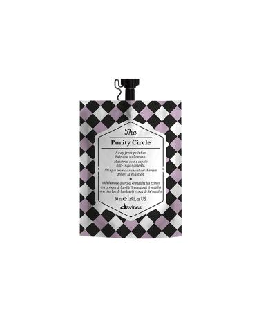 Davines THE PURITY CIRCLE Purifying Detoxifying Antioxidant Hair Care Mask (50ml)