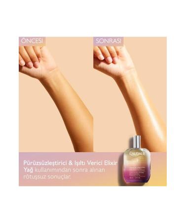 Caudalie Huile de Soin Smoothing & Shining Elixir Oil 100 ml - Buy Online on GoSupps.com