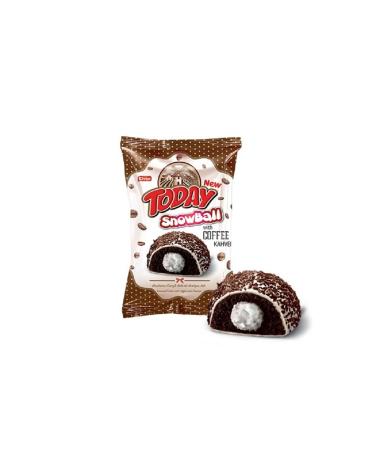 Elvan Today Snowball Coffee Cake 45 Gr. 24 Pieces (1 Box) - Buy Online on GoSupps.com