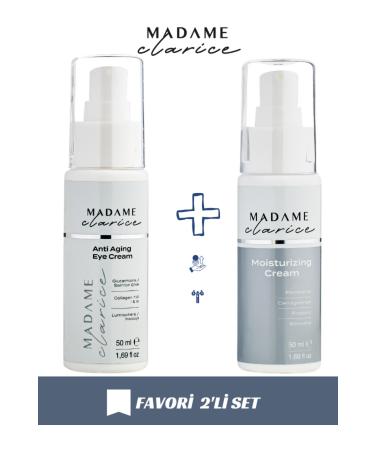 Madame Clarice Eye Contour Care Cream 50ml 24 Hour Effective Daily Intensive Moisturizer