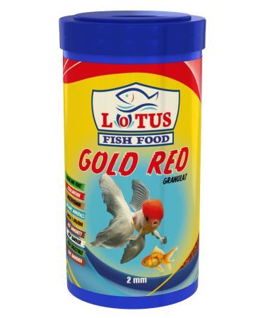 AMORE Goldy Mix 7 Protein Goldfish Food 125ml Lotus 100ml Box AHM 50gr Pellet ZipPack - Buy Online on GoSupps.com