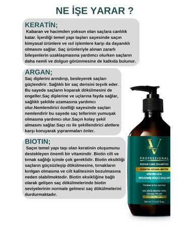 Valeria Massimo Keratin & Argan & Biotin Root to Tip Nourishing Salt-Free Anti-Hair Loss Hair Shampoo 300 ml - Buy Online on GoSupps.com