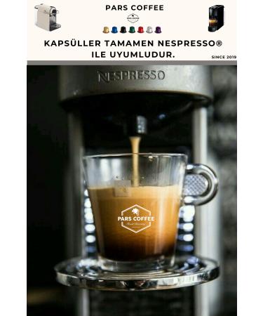 PARS COFFEE Nespresso Compatible Aluminum Capsule Coffee Mixed Set - 100 Pieces - Buy Online on GoSupps.com