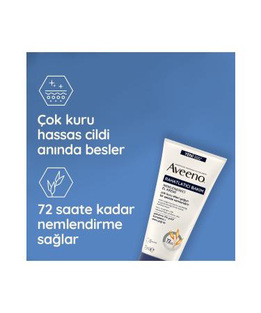 AVEENO Intensive Moisturizing and Soothing Hand Cream for Very Dry Skin 75 Ml - Buy Online on GoSupps.com