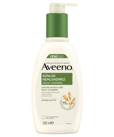 AVEENO Normal and Dry Skin Nourishing Protective and Daily Moisturizing Body Lotion 300 ml - Buy Online on GoSupps.com