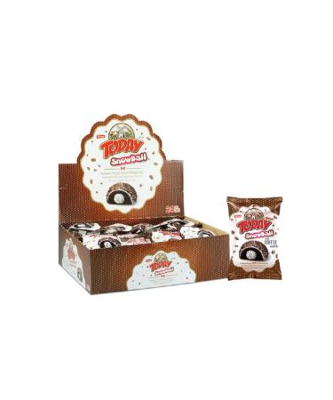 Elvan Today Snowball Coffee Cake 45 Gr. 24 Pieces (1 Box)