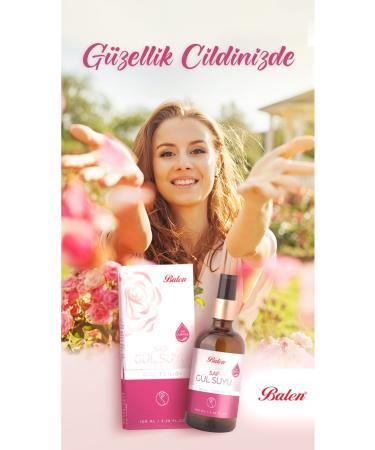 Balen Pure Rose Water 100 Ml - Buy Online on GoSupps.com