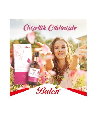 Balen Pure Rose Water 100 Ml - Buy Online on GoSupps.com