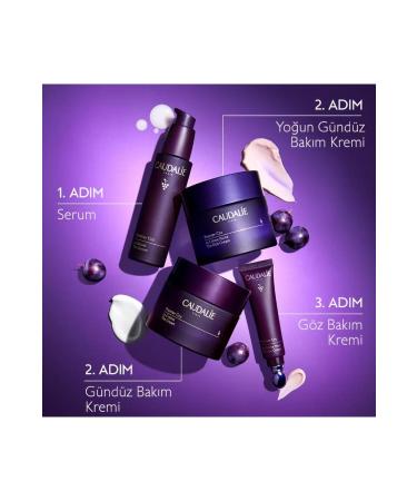 Caudalie Premier Cru Anti-Wrinkle Anti-Aging Vegan Serum 30ml - Buy Online on GoSupps.com