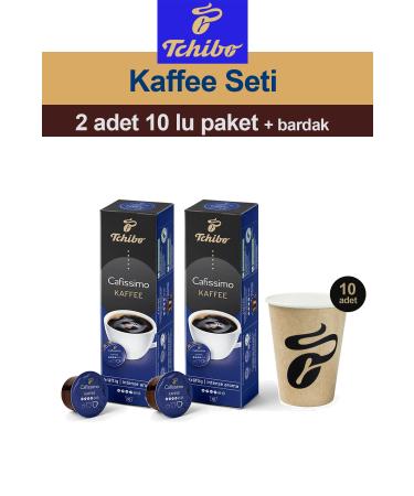 Tchibo Cafissimo Coffee Intense Aroma 2x10 Pieces Capsule Coffee Tchibo Cup