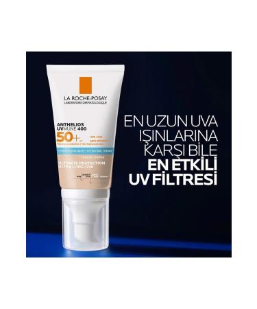 La Roche Posay Anthelios UVMune - Moisturizing SPF50+ Protective Tinted Sun Cream with Glycerin 50ML - Buy Online on GoSupps.com