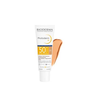 Bioderma Photoderm M SPF50 High Protection Sun Cream for Blemish Prone Skin Golden 40ml