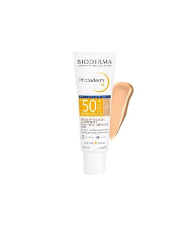 Bioderma Photoderm M SPF50 High Protection Sun Cream for Blemish Prone Skin Light 40ml