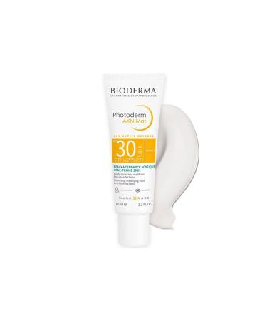 Bioderma Photoderm AKN Matte SPF30 Mattifying Sunscreen for Acne Prone Skin 40ml