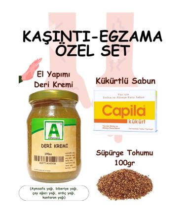 Aktarzane Itch Special Mixed Cream Soap Broom Seed Set of 3 - Buy Online on GoSupps.com