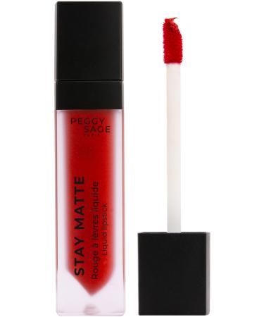 Peggy Sage Matte Liquid Lipstick - Ruby Red 6ml