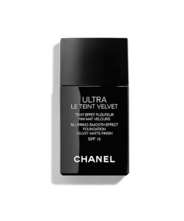 Chanel ULTRA LE TEINT VELVET- Long Lasting SPF15 Protective Skin Tone Equalizing Matte Foundation 30ML