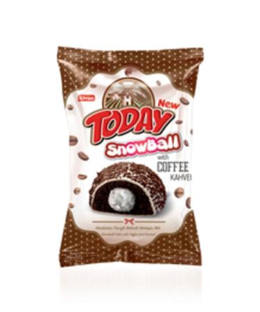 Elvan Today Snowball Coffee Cake 45 Gr. 24 Pieces (1 Box) - Buy Online on GoSupps.com