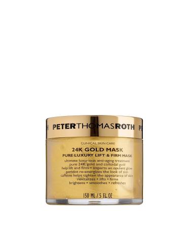 PETER THOMAS ROTH Firming and Lifting Mask Containing Pure 24 Carat Gold - 24 K Gold Mask 150 Ml