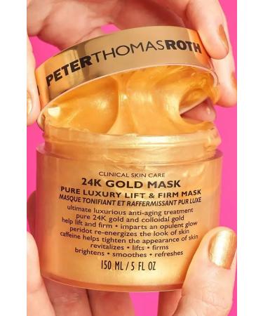 PETER THOMAS ROTH Firming and Lifting Mask Containing Pure 24 Carat Gold - 24 K Gold Mask 150 Ml - Buy Online on GoSupps.com