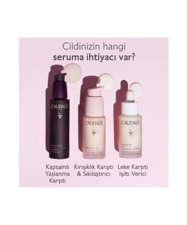 Caudalie Premier Cru Anti-Wrinkle Anti-Aging Vegan Serum 30ml - Buy Online on GoSupps.com