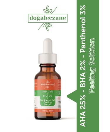 Natural Pharmacy Stain Serum + 25% Aha - 2% Bha Serum (Brightening and Renewing Skin Care Serum)
