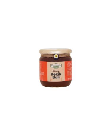 Sad k Tar m Strained Thyme Honey 500 Gr Glass Jar with Safety Band 500g
