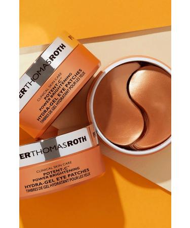 PETER THOMAS ROTH Potent C Hydra Gel Eye Patches - Moisturizing Eye Contour Care - Buy Online on GoSupps.com