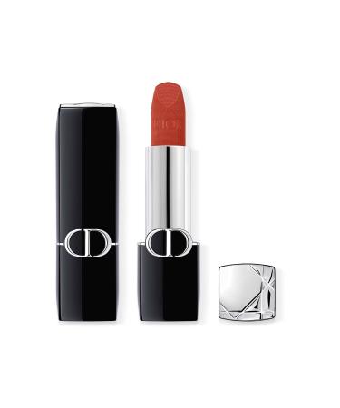 Dior Rouge Dior-24 Hour Effective Long Lasting Moisturizing Velvet & Matte & Satin Finish Plumping Lipstick