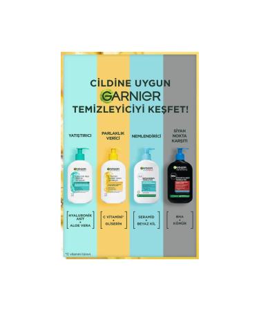 Garnier Vitamin C Brightening Cleanser 250 ml - Buy Online on GoSupps.com