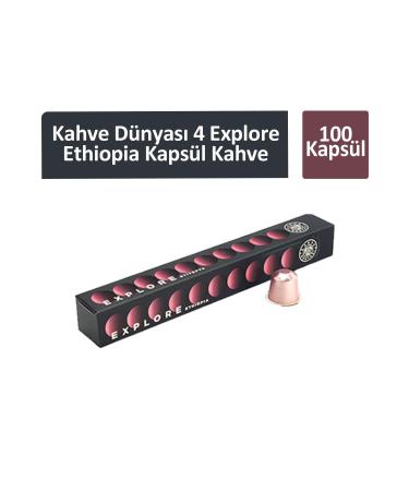 Coffee World 4 Explore Ethiopia Capsule Coffee 100 Capsules