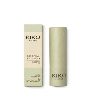 KIKO GREEN ME MATTE LIPSTICK - Ultra Comfortable Velvety Matte Lipstick - Buy Online on GoSupps.com