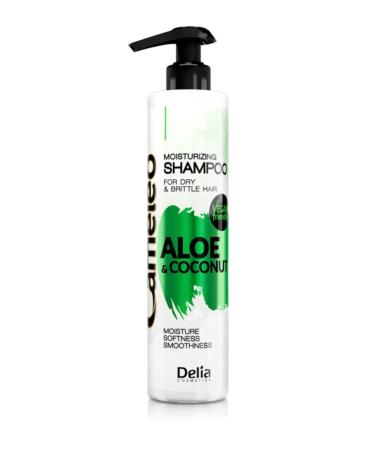 Delia Cosmetics Delia Cameleo Aloe & Coconut Moisturizing Shampoo 250 ml