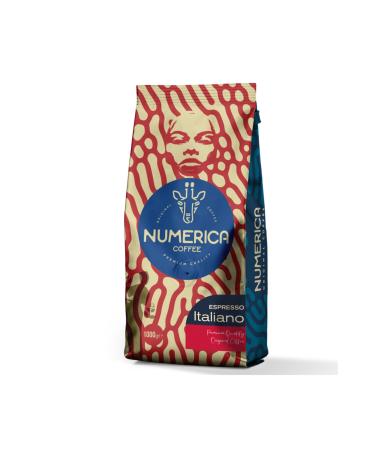 Numerica Coffee Italiano Espresso Blend Coffee 1000 G