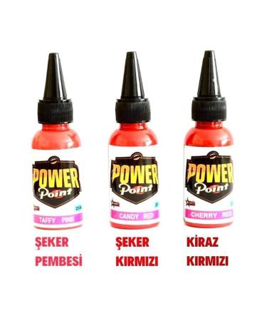 POWER POINT Permanent Makeup Paint Lip Color Set 3 Different Colors - USA 25 Ml - Campaign Price