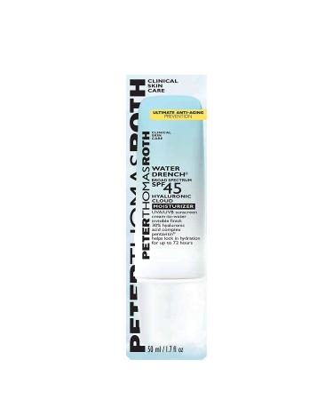 PETER THOMAS ROTH Water Drench Broad Spectrum Spf 45 Hyaluronic Cloud Moisturizer - 50 ml - Buy Online on GoSupps.com