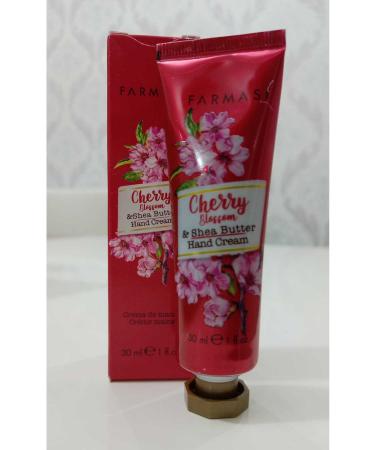 Farmasi Cherry Blossom Shea Butter Hand Cream Deep Moisturizing and Nourishing 30 ml - Buy Online on GoSupps.com