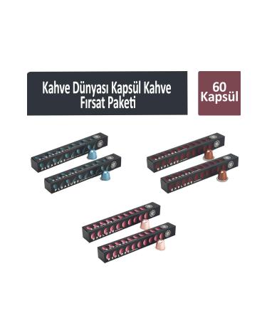 Coffee World Capsule Coffee Opportunity Package 60 Capsules