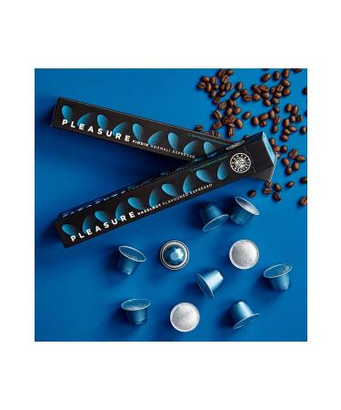 Coffee World Pleasure Hazelnut Flavored Espresso Capsule Coffee 50 Capsules - Buy Online on GoSupps.com