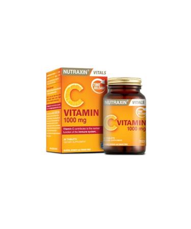 Nutraxin Vitamin C 1 000 mg 30 Tablets Time Release (1 PIECE)