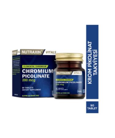 Nutraxin Chromium Picolinate 90 Tablets Chromium Picolinate Supplement (1 PIECE)