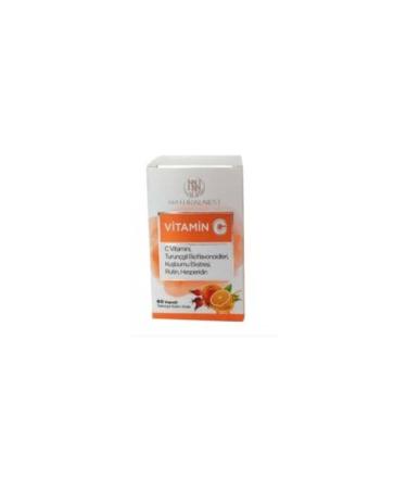 Natural Nest Vitamin C Food Supplement 60 Capsules (1 PIECE)