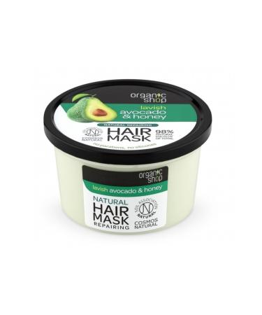 organic shop Avocado & Honey Repair Hair Mask 250 ml