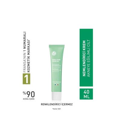 Yves Rocher Sebo Pure Vegetal Gel Cream for Acne Prone Skin 40g